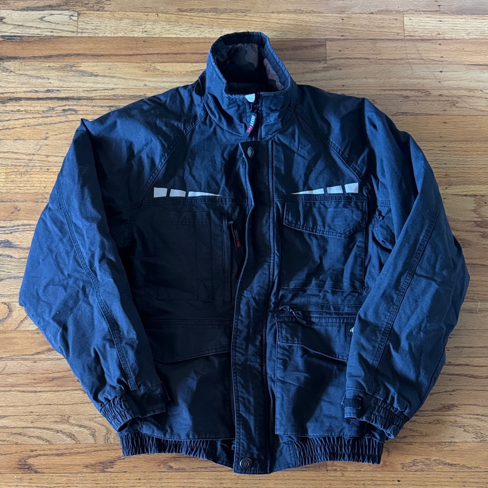 Dickies Men's Black Coat Jacket Military Grade Dickies Pro